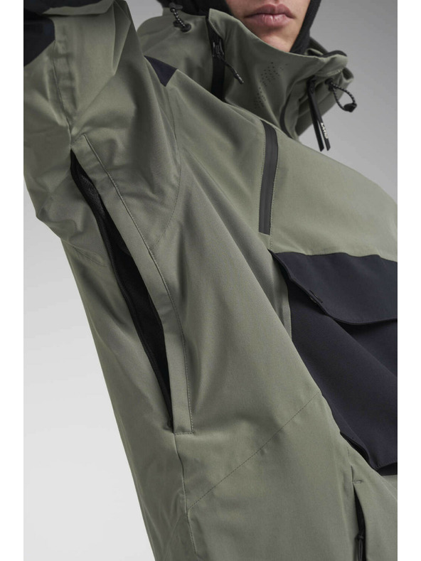 Tenson Moška bunda za deskanje na snegu Colourwear Foil M Grey Green