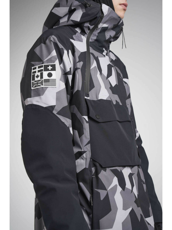 Tenson Moška bunda za snowboard Colourwear Foil M Grey Camo
