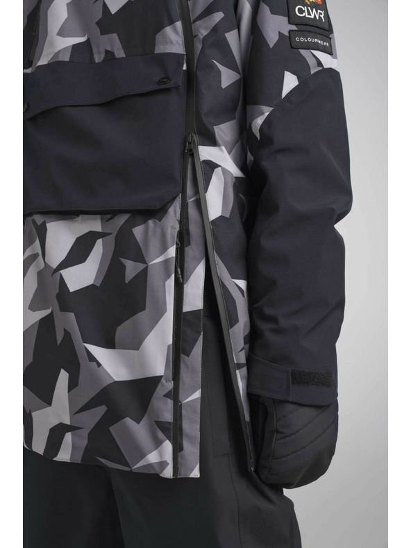 Tenson Moška bunda za snowboard Colourwear Foil M Grey Camo