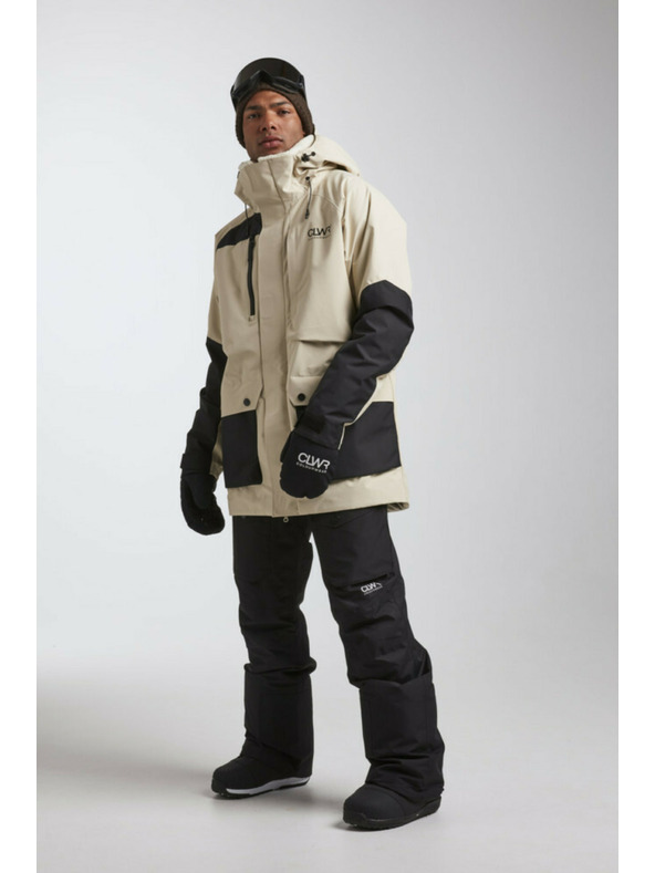 Tenson Moška snowboard jakna Colourwear Spine M Beige