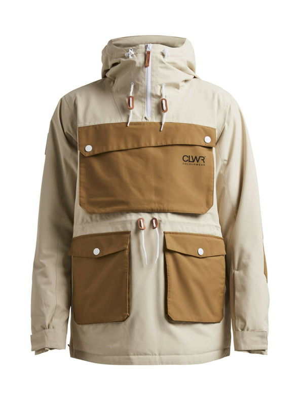 Tenson Moška bunda za snowboard Colourwear Essential M Beige