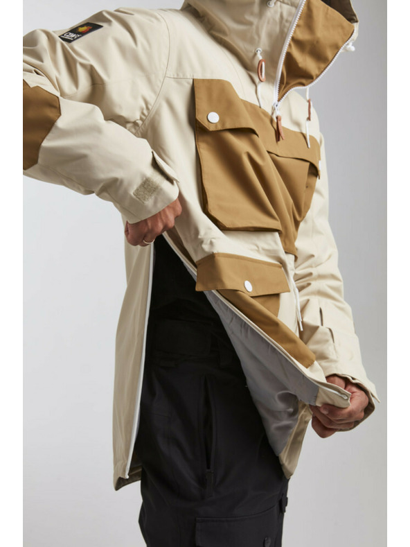 Tenson Moška bunda za snowboard Colourwear Essential M Beige