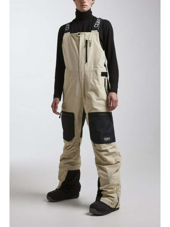 Tenson Moške hlače za deskanje na snegu z laclom Colourwear Strix M Beige