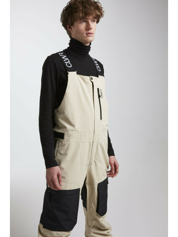 Tenson Moške hlače za deskanje na snegu z laclom Colourwear Strix M Beige