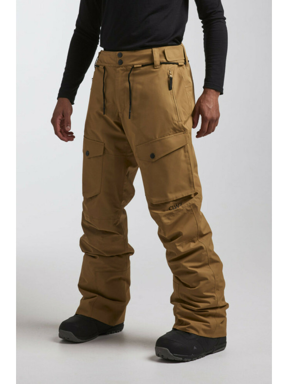 Tenson Moške snowboard hlače Colourwear Flight M Light Brown