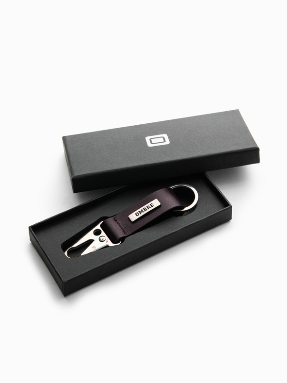 Ombre Clothing Moški obesek za ključe s karabinom Ombre Clothing