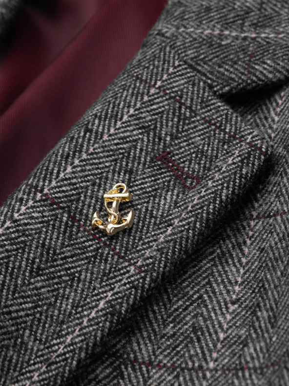 Ombre Clothing Dekorativna kovinska zaponka za oblačila zlata Ombre oblačila