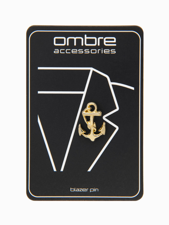 Ombre Clothing Dekorativna kovinska zaponka za oblačila zlata Ombre oblačila