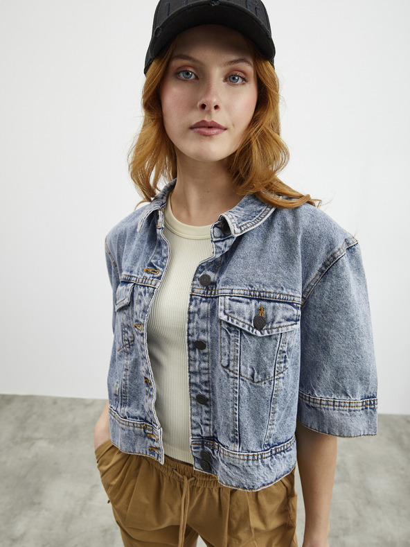 ZOOT.lab Svetlo rjave ženske kratke hlače z žepi ZOOT.lab Chaima