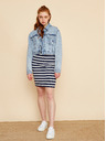 ZOOT.lab Temno modra črtasta osnovna ženska jopa ZOOT.lab Maja