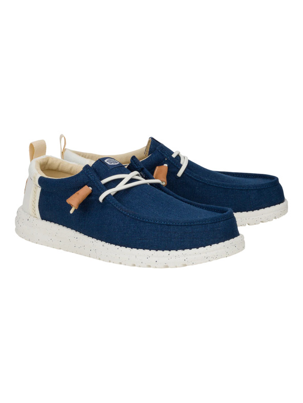Hey Dude Modre ženske mokasine Hey Dude