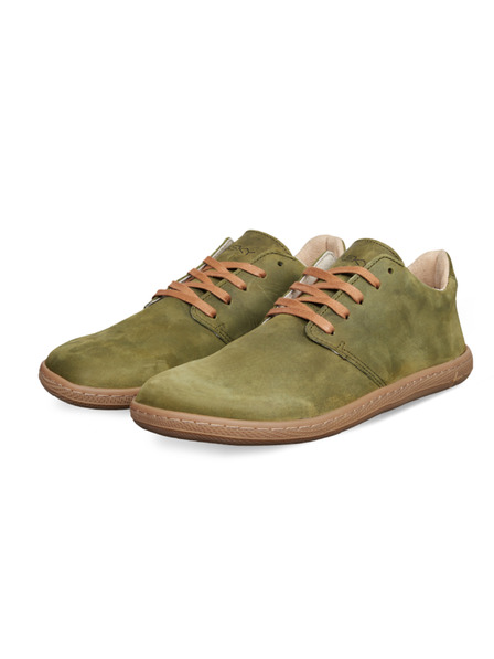 Vasky Ženske usnjene barefoot zelene Vasky Terry Green