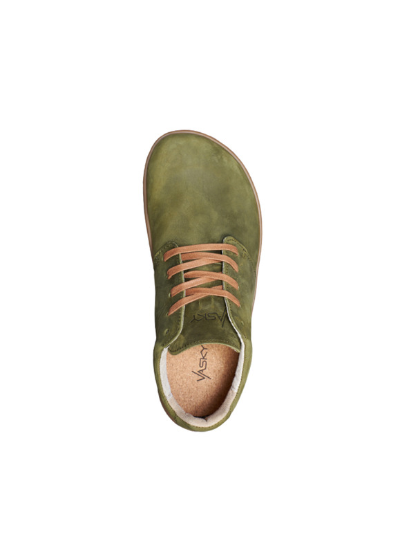 Vasky Ženske usnjene barefoot zelene Vasky Terry Green