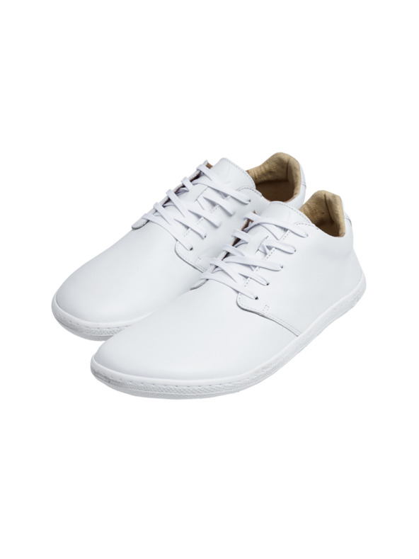 Vasky Ženski usnjeni bosonogi copati bele barve Vasky Terry