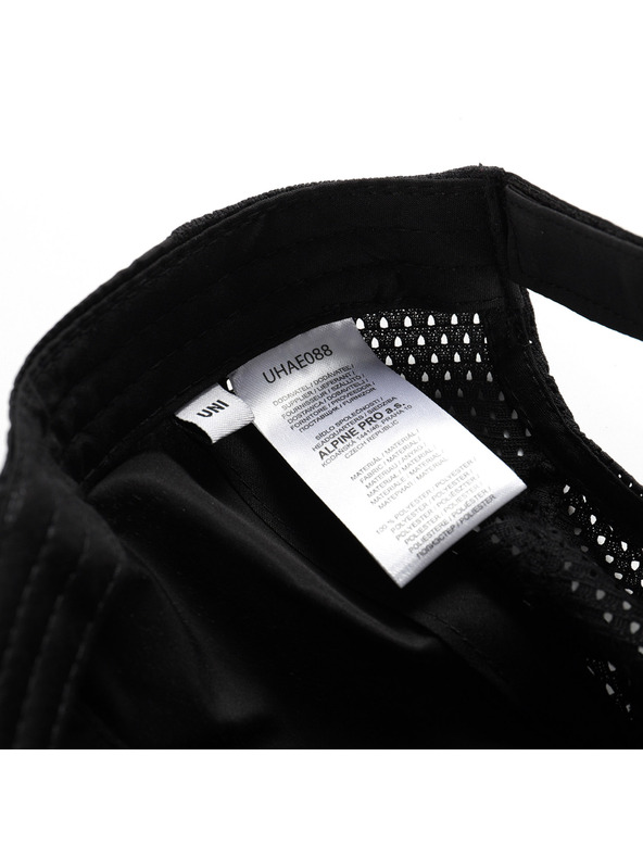 ALPINE PRO Unisex kapa ALPINE PRO SQUIRREL 3 črna