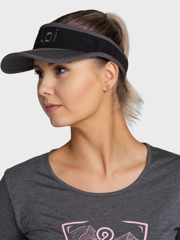 Kilpi Črn športni plašč za moške Kilpi BEXON-U