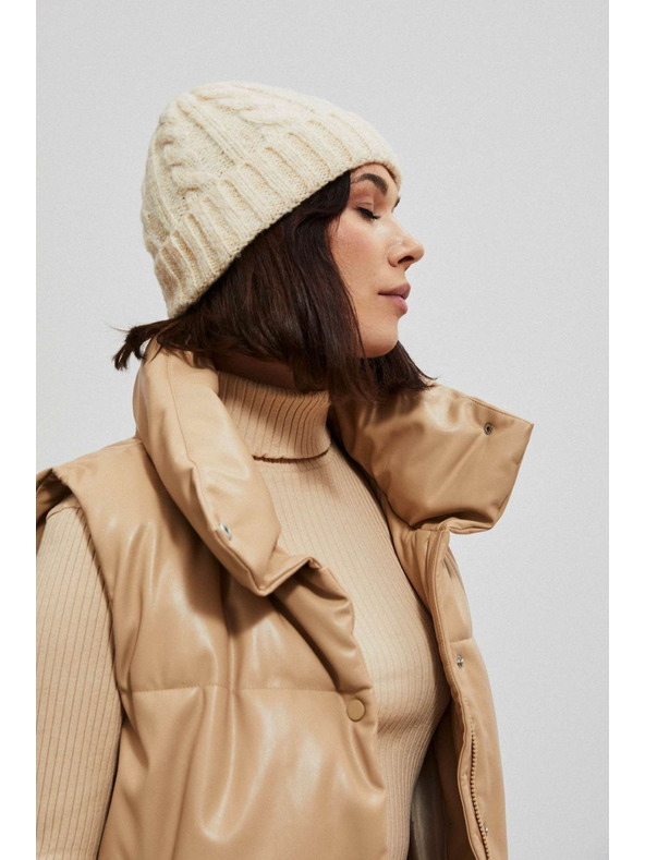 Moodo Topla kapa s pletenim ščitnikom Moodo