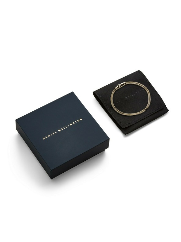 Daniel Wellington Zlata jeklena verižica Daniel Wellington Mesh DW00401104