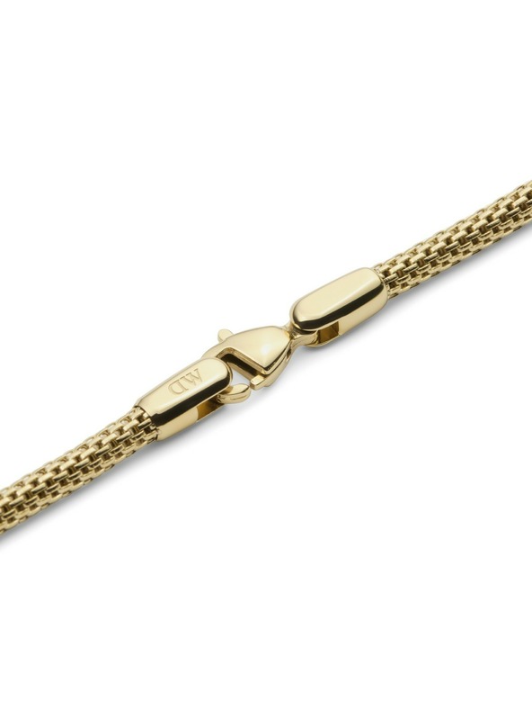 Daniel Wellington Zlata jeklena verižica Daniel Wellington Mesh DW00401099