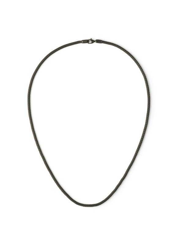 Daniel Wellington Siva jeklena verižica Daniel Wellington Mesh DW00401101