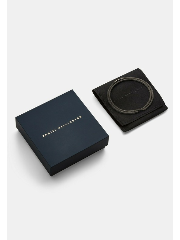 Daniel Wellington Siva jeklena verižica Daniel Wellington Mesh DW00401101