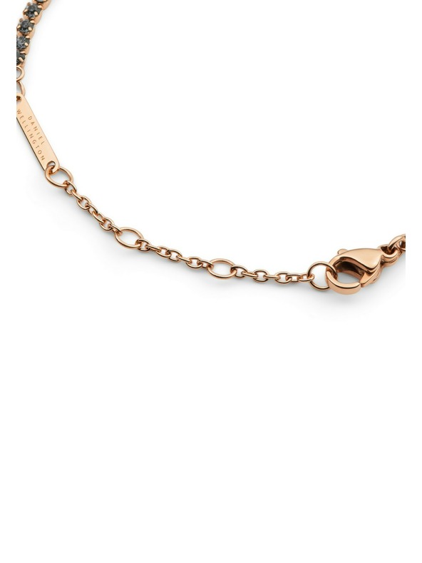 Daniel Wellington Rožnato zlat jekleni zapestni pas Daniel Wellington Tennis DW00401109