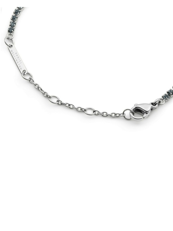 Daniel Wellington Srebrni jekleni zapestni pas Daniel Wellington Tennis DW00401108