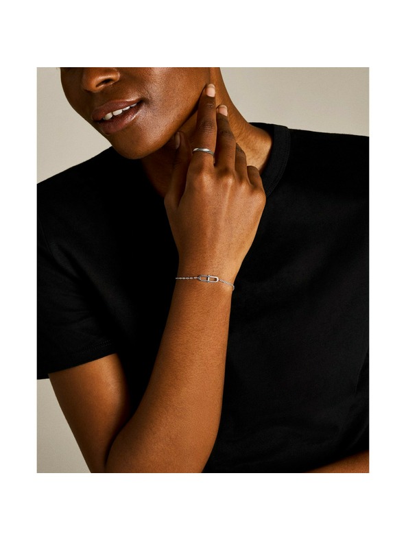 Fossil Ženski jekleni zapestni pas Fossil JFS00637040