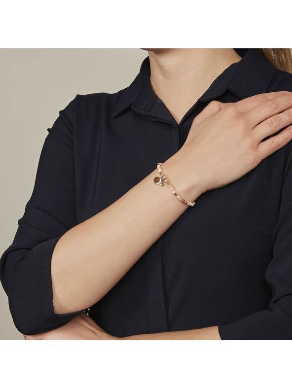 Fossil Ženski zapestni pas z mesečevim kamnom Fossil