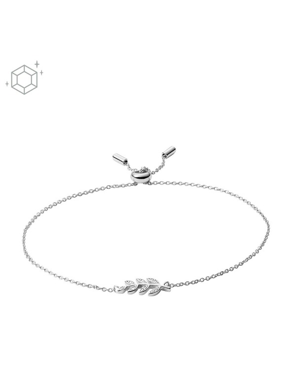 Fossil Ženski srebrni zapestni pas Fossil JFS00484040