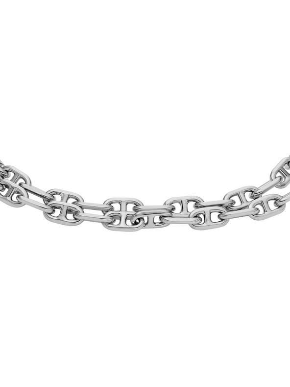 Fossil Ženski dvojni jekleni zapestni pas Fossil D-Link JA7245040