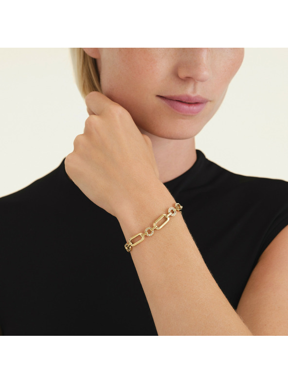 Rosefield Pozlačeni ženski zapestnica Rosefield JBOSG-J900