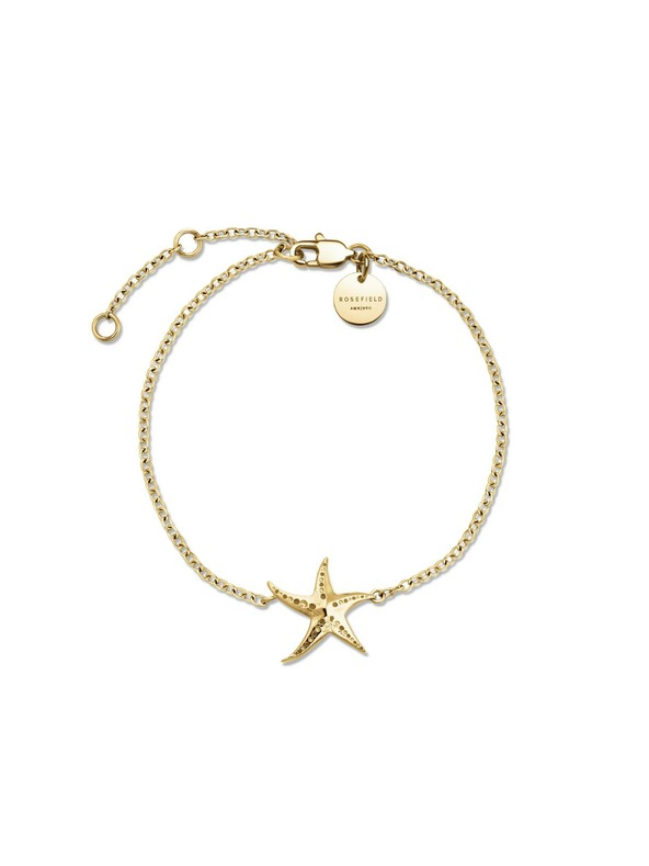 Rosefield Ženski pozlačeni zapestnica Rosefield JBSSS-J828