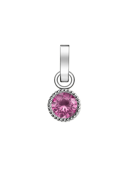 Rosefield Rosefield obesek srebrne barve Birthstone Junij barva