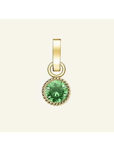 Rosefield Rosefield obesek zlate barve Birthstone Avgust barva