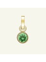 Rosefield Rosefield obesek zlate barve Birthstone Avgust barva