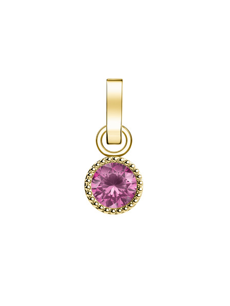 Rosefield Rosefield obesek zlate barve Birthstone Junij barva