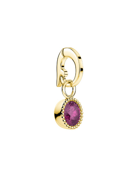 Rosefield Rosefield obesek zlate barve Birthstone Junij barva