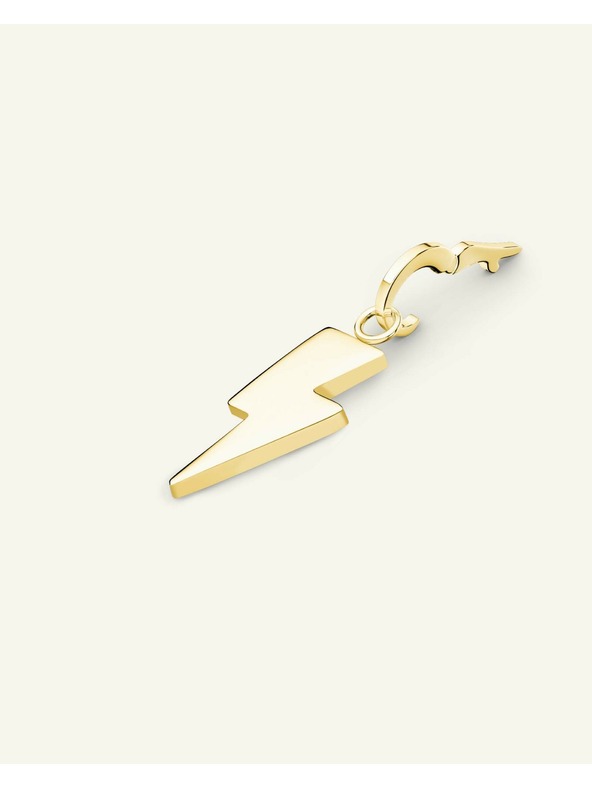 Rosefield Rosefield obesek zlate barve Symbol Thunder