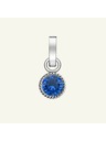 Rosefield Rosefield obesek srebrne barve Birthstone September barva