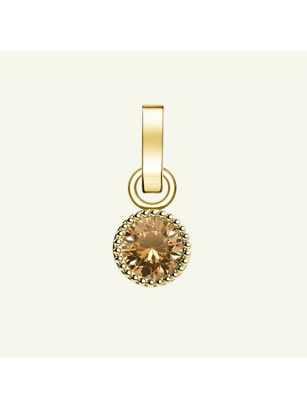Rosefield Rosefield obesek zlate barve Birthstone November barva