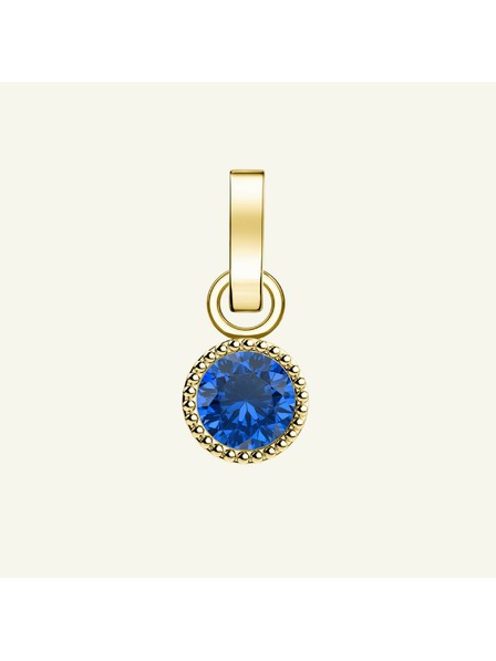 Rosefield Rosefield obesek zlate barve Birthstone September barva