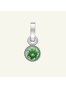 Rosefield Rosefield obesek srebrne barve Birthstone Avgust barva