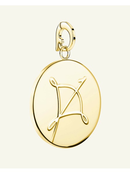 Rosefield Rosefield obesek zlate barve Zodiac Coin Strelec
