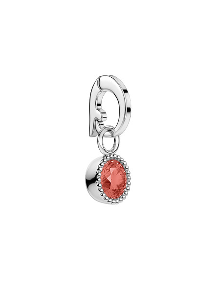 Rosefield Rosefield obesek srebrne barve Birthstone Oktober barva