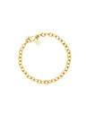 Rosefield Rosefield zapestnica zlaté barve Oval Chainlink JBOCG-J593