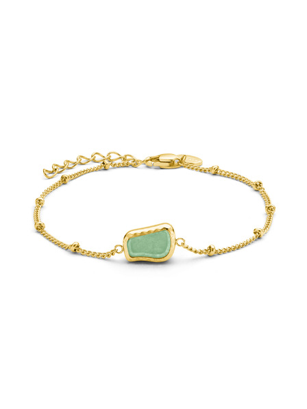 Rosefield Rosefield zapestnica v zlati barvi Organic Gemstone JBOGG-J656