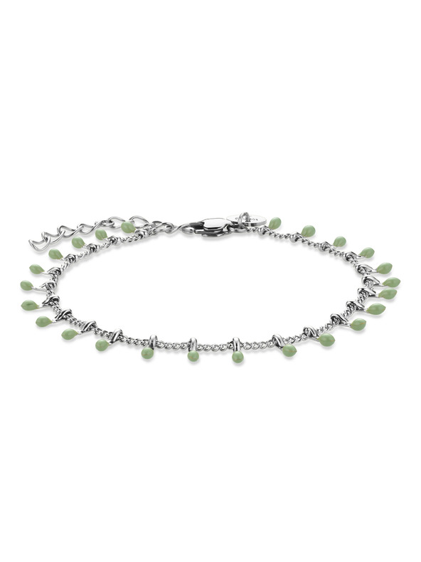 Rosefield Rosefield zapestnica srebrne barve Drop chain JBDCS-J679