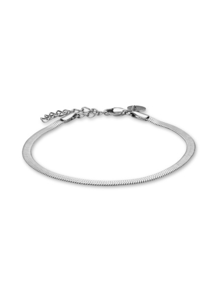 Rosefield Rosefield zapestnica srebrne barve Snake JTBFS3S-J390