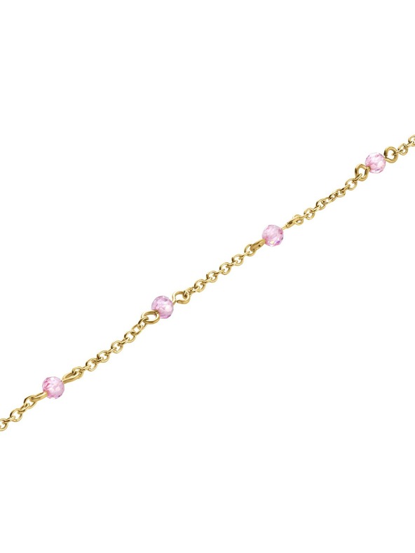 Rosefield Ženska pozlačena zapestnica Rosefield JBPSG-J813